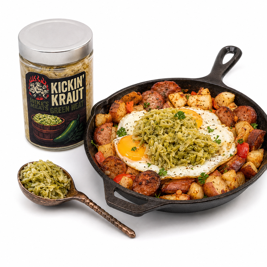 KICKIN’ KRAUT — GREEN HEAT