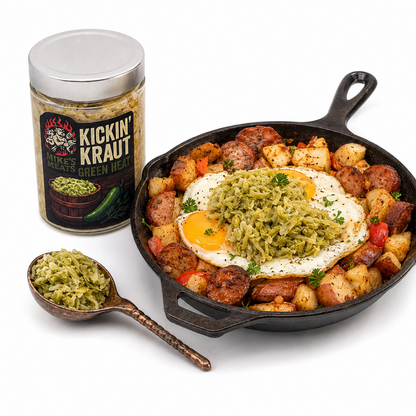 KICKIN’ KRAUT — GREEN HEAT